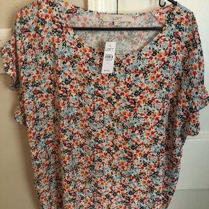 Ann Taylor Loft Womens Large Blouse